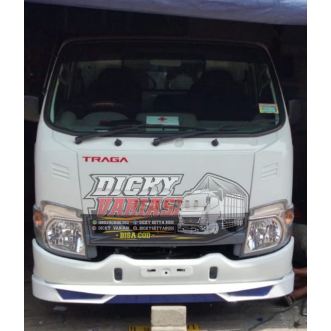Tambahan bemper traga/spoiler pnp