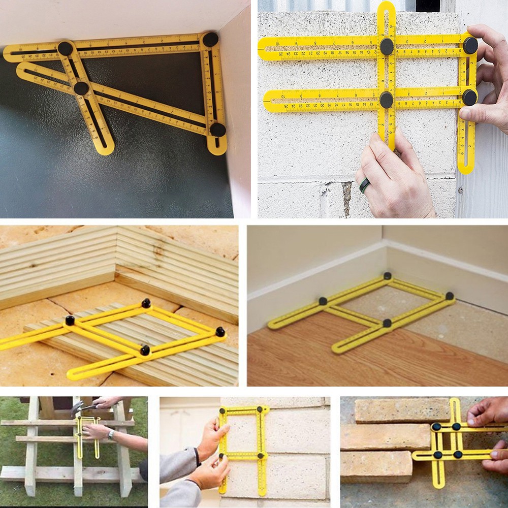 Multifunctional Folding Ruler - Pengaris Serbaguna