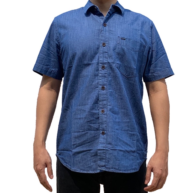 KEMEJA JEANS PRIA ZG BOSS- STANDARD Kemeja BOSS