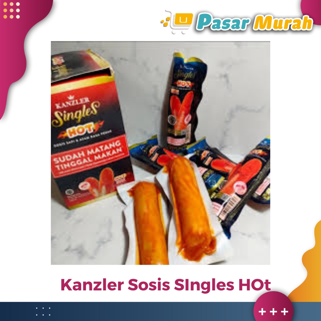 

Kanzler Sosis Singles Hot 65 Gram