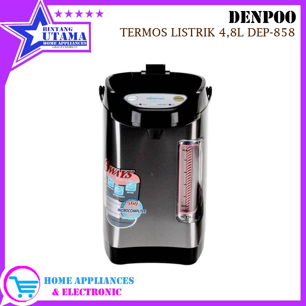 (COD) DENPOO THERMO POT / TERMOS AIR PANAS DEP-831VT / DEP 831 VT / DEP831VT GARANSI RESMI / TERMOS 