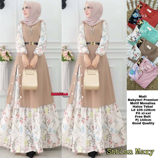 Couple Batik Gamis Rahayu Tunangan Wisuda Lamaran [ Best Couple Engagement ]