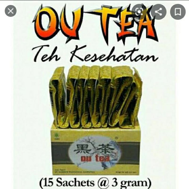 

Teh hitam OU TEA