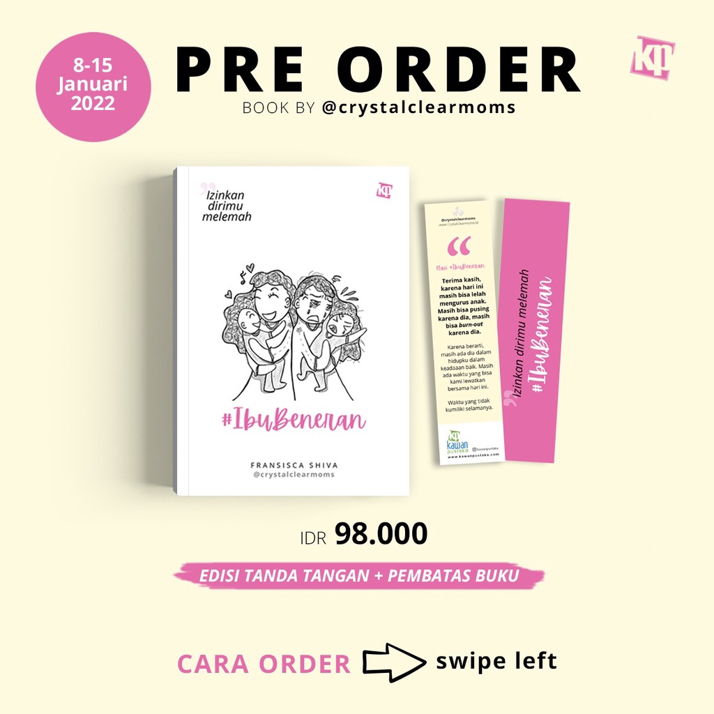 Buku Ibu Beneran + TTD - Fransisca Shiva