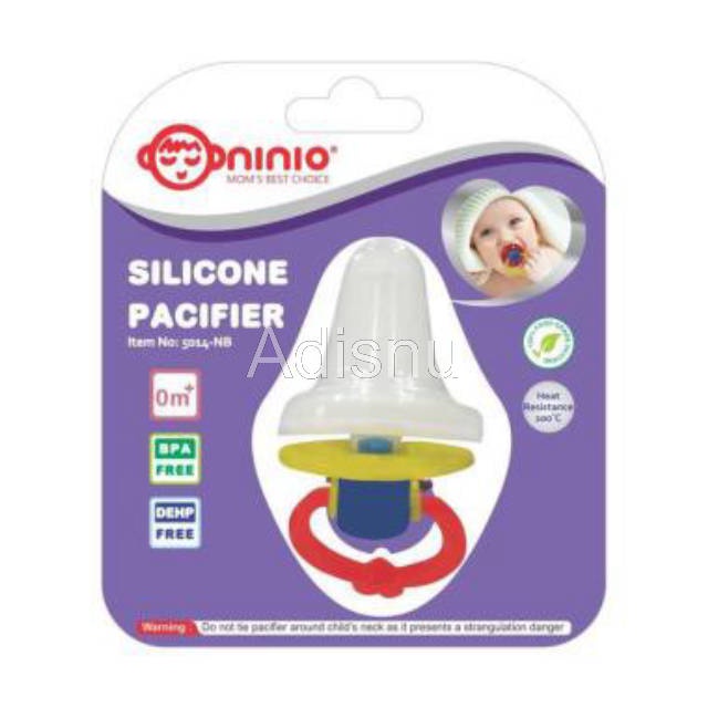 Ninio Empeng Baby Dot Bayi Silikon Pacifier Soother New Born 5014-NB