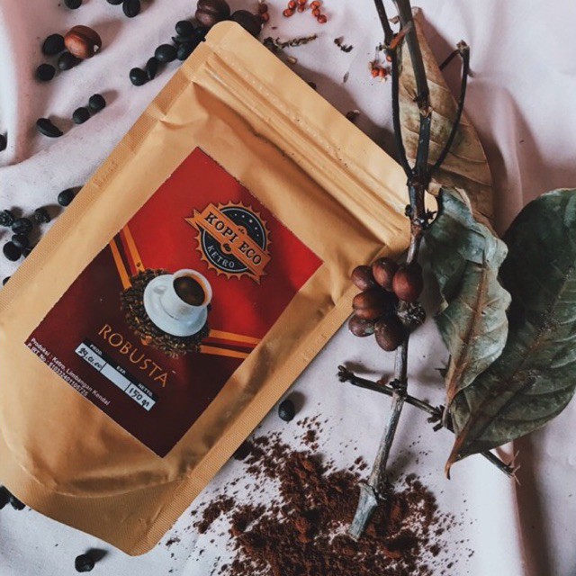 

Kopi Eco Robusta 150 gram
