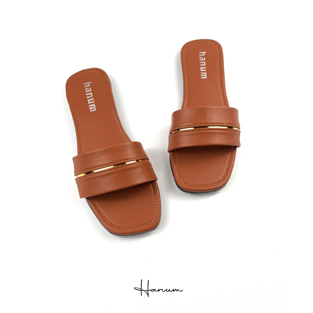 Hanum - Sandal Wanita Flat Slip Hanum HS06