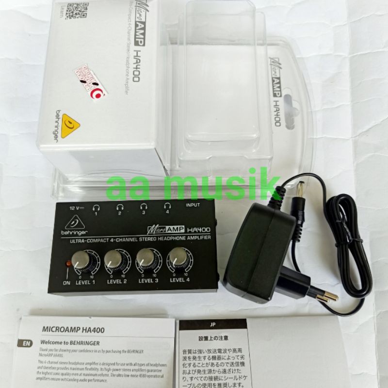 MICRO AMP BEHRINGER HA400 ORIGINAL HA 400