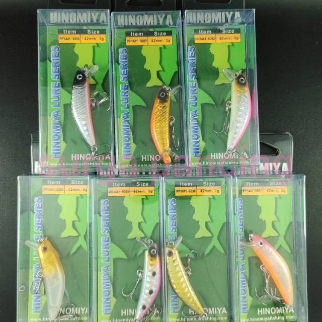 Umpan lure casting minnow UL hinomiya PF 1441 - 42mm