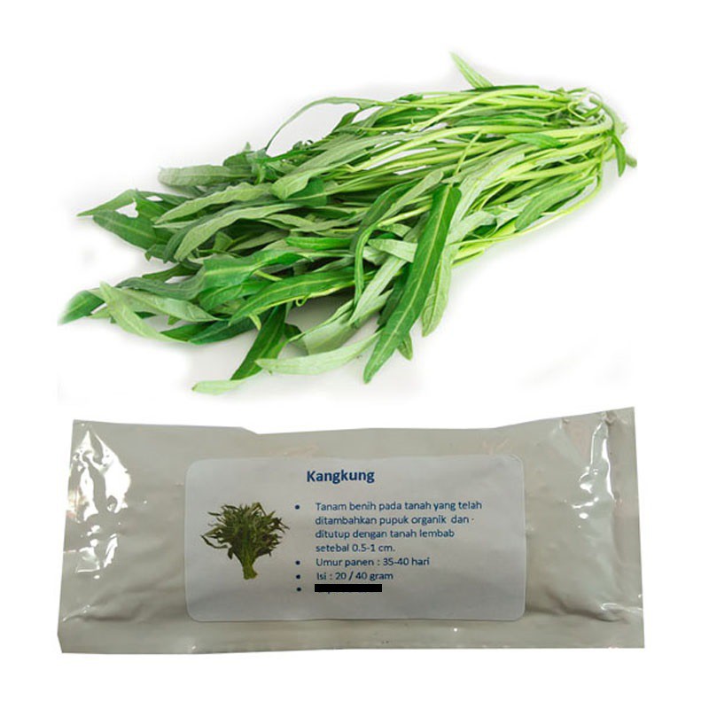 Benih Bibit Sayuran Kangkung 20 gram