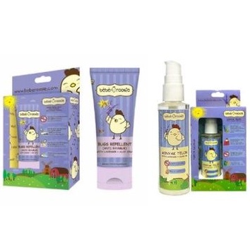 Bebe Roosie Bugs Repellent Minyak Telon Anti Nyamuk 60ml Ungu - BebeRoosie Anti Nyamuk - Cream Anti Nyamuk Bayi &amp; Anak