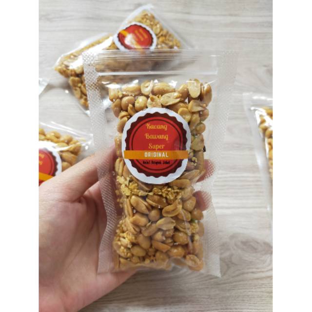 

Kacang goreng bawang super rasa asin original - TANPA PENGAWET