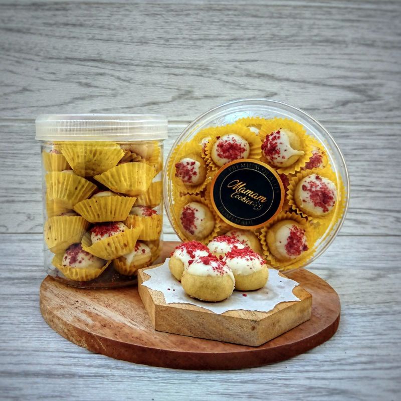 

KUE KERING 250 GR READY Nastar Putri Salju Hampers Lebaran