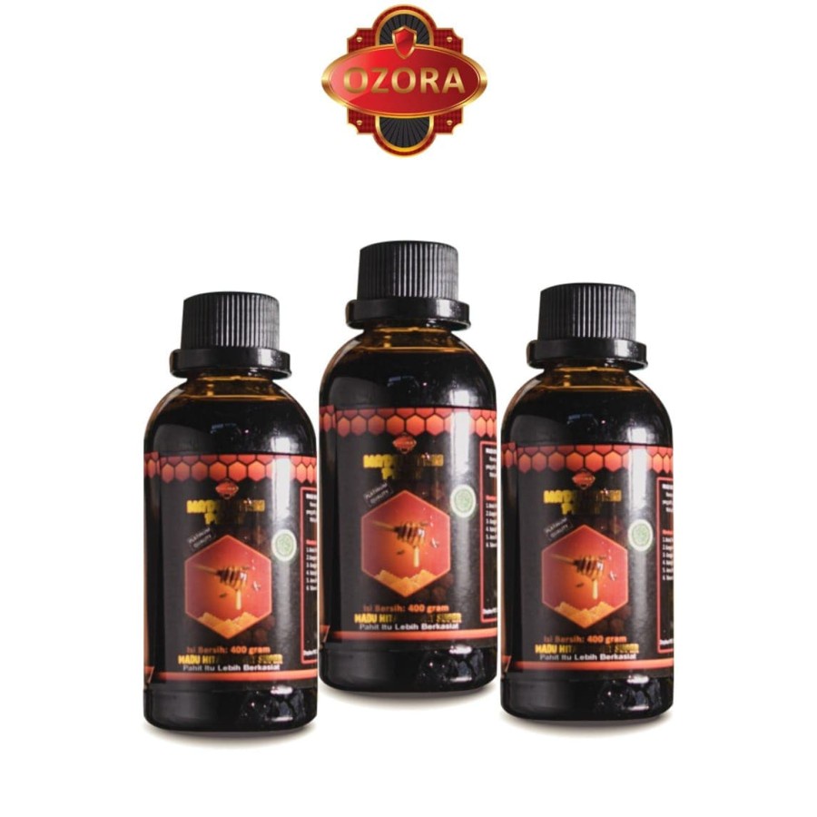 

Ozora Bundling 3 Madu Hitam Pahit Premium 400g