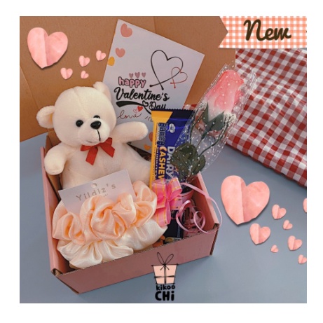

Paket Val - Hadiah Kado Ulang Tahun Wanita Valentine Pacar Coklat - Hampers Valentine
