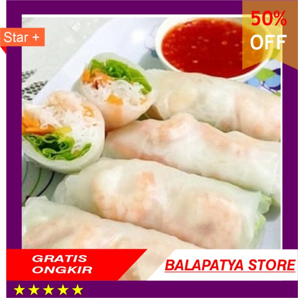 

TERLARIS !!! Rice Paper Roll Vietnam Banh Trang Kulit Lumpia Vietnam - 400 Gram