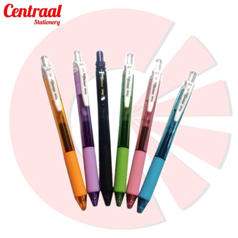 

Bolpoint Pentel Energel BLN 107 0.7mm Tinta Hitam