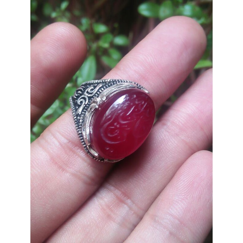 Cincin Perak Turki Yaman Ahmar