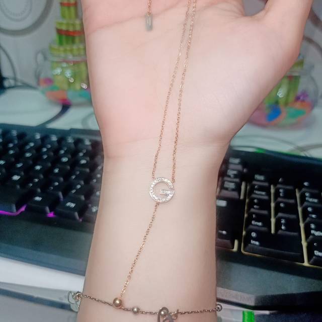 KALUNG GUCCY / KALUNG WANITA / KALUNG TITANIUM ANTI KARAT / KALUNG IMPORT