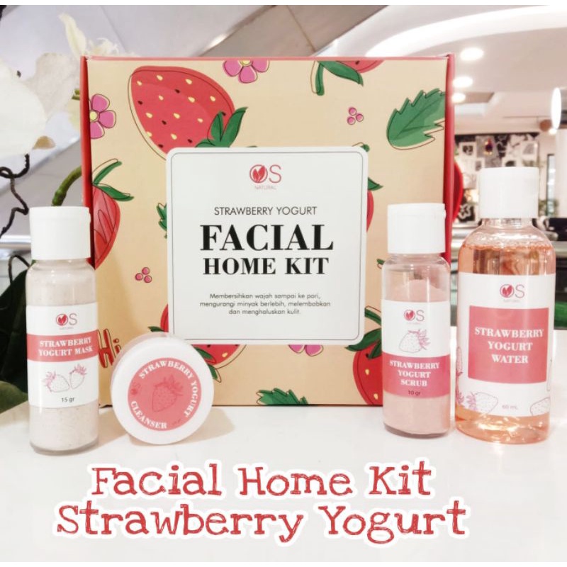New Strawberry Yoghurt Facial At Home Kit