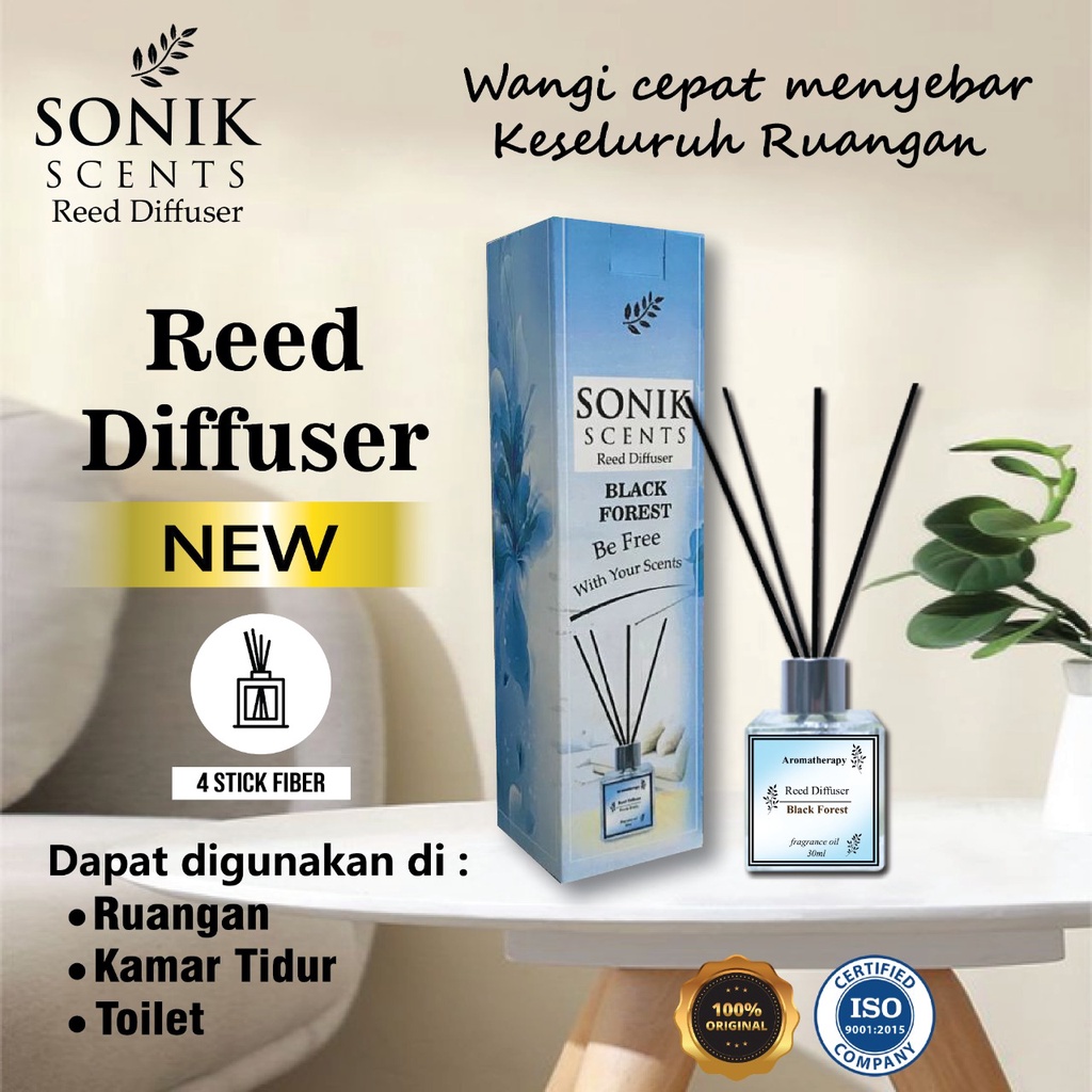 Pengharum Ruangan - Reed Diffuser 30ml