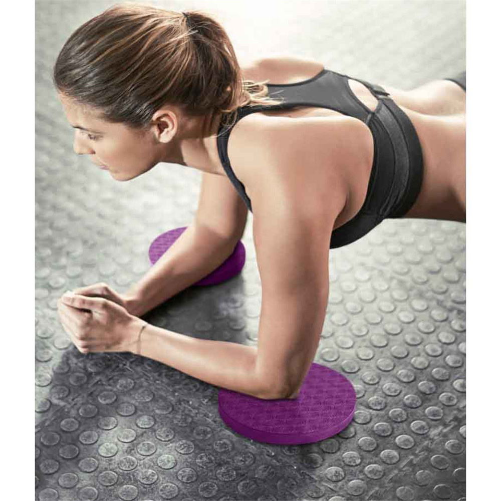 17cm Home TPE Round Thick Non-slip Yoga Mat Block Flat Knee Arm Sports Support Pads-3