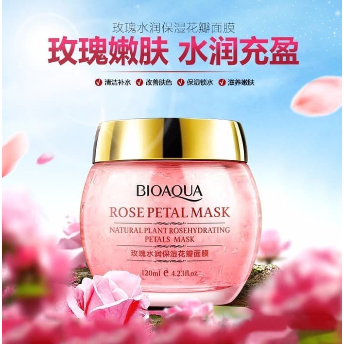 BIOAQUA ROSE PETAL MASK
