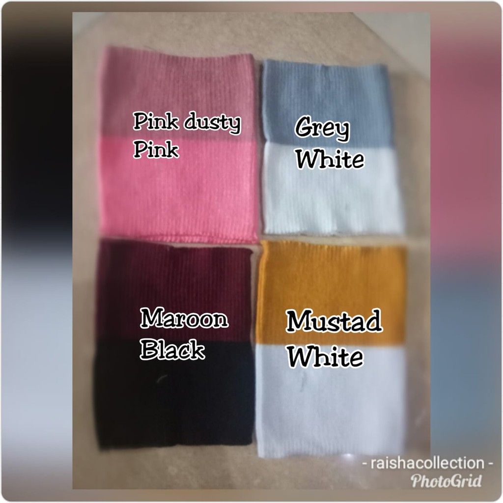 RC Inner Rajut Bandana Banyak Warna Harga Murah