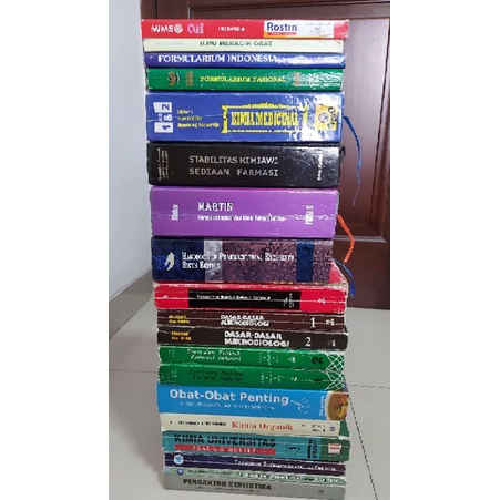 

Bundle 25 Buku Paket S1 Farmasi dan D3 Farmasi