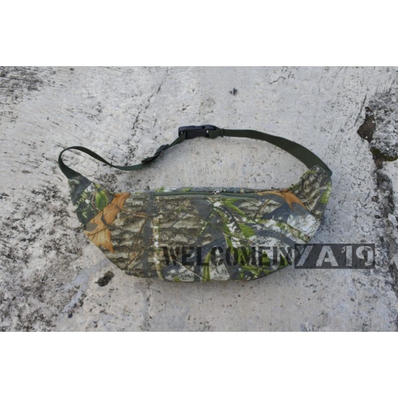 Waistbag Camo Mossy Oak Obsession / Tas Pinggang Loreng Camo Mossy Oak Obsession / Tas Pinggang Pria