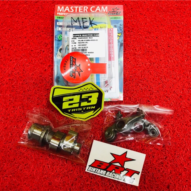 NOKEN AS + PELATUK ROLLER BRT Tipe R3 dan R7 untuk KLX 150 / DTRACKER 150