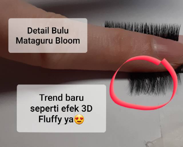 EASY FAN MATAGURU BLOOM Mega Volume Eyelash/Russian