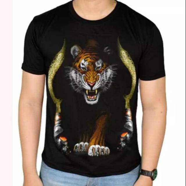 Kaos Pria Macan Kujang Siliwangi