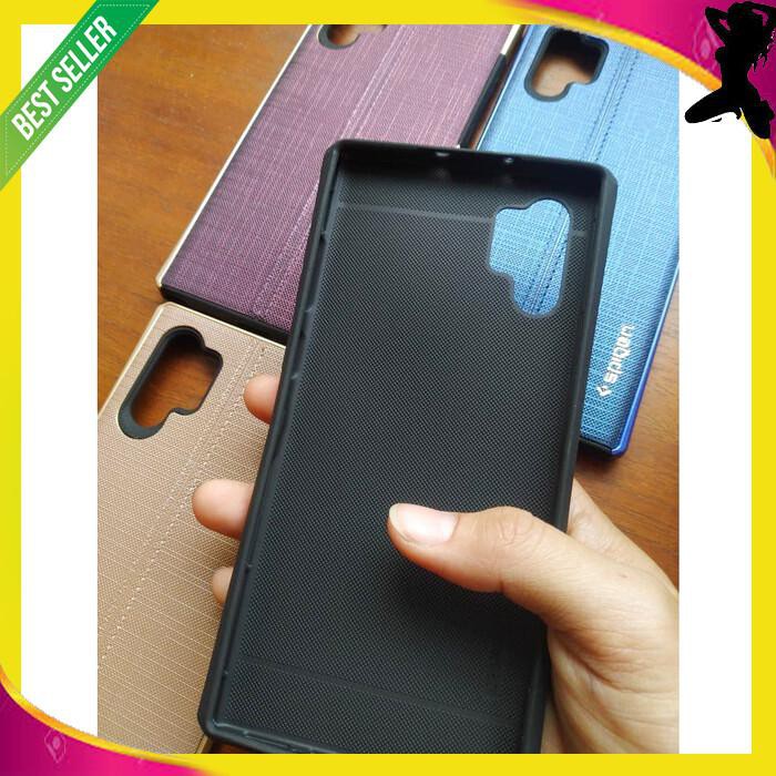 CASE SAMSUNG NOTE 10 PLUS NEW SPIGEN CONQUEROR SOFTCASE NOTE 10 PRO