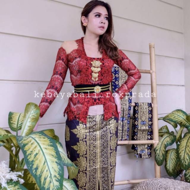 Set kebaya bali kebaya rangrang