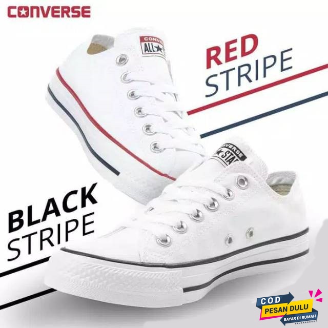 Discount Murah Converse Allstar Sepatu Sekolah Sepatu Pria Wanita Convers ALL STAR CLASSIC LOW OX Cowok Cewek Sneakers Casual