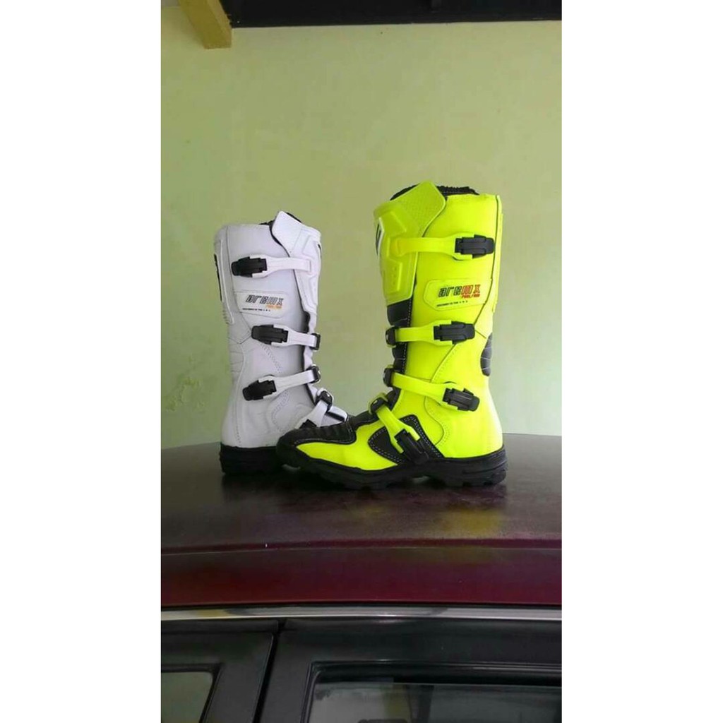 sepatu cross arc mx ijo stabilo new Limited