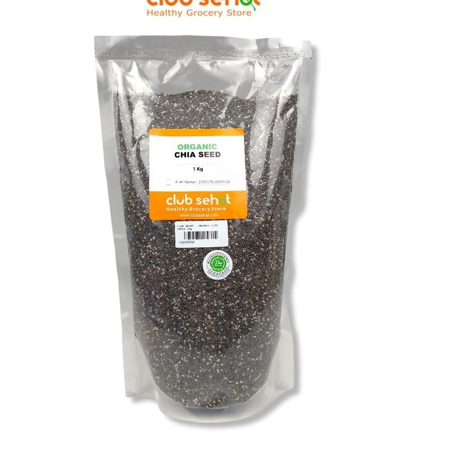 

[KODE IN6BM] CLUB SEHAT - Organic Chia Seed (mexico) 1Kg