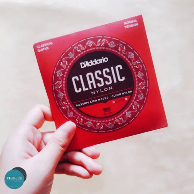 COD Senar Gitar Acoustic Nylon | D'Addario EJ 27N TERMURAH