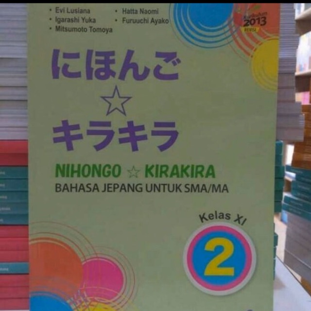 Nihongo kira kira kelas XI- 11 SMA/MA erlangga japan foundation