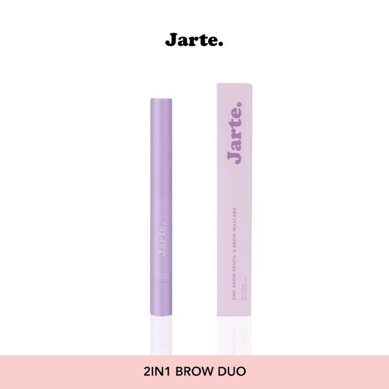 (GOSEND/COD) JARTE BROW DUO - 2 IN 1 EYEBROW PENCIL &amp; EYEBROW MASCARA (SMUDGEPROOF)