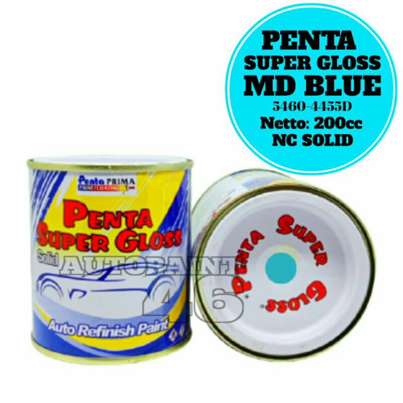 Penta Super Gloss MD Blue/Penta MD Blue Nc Solid 200cc