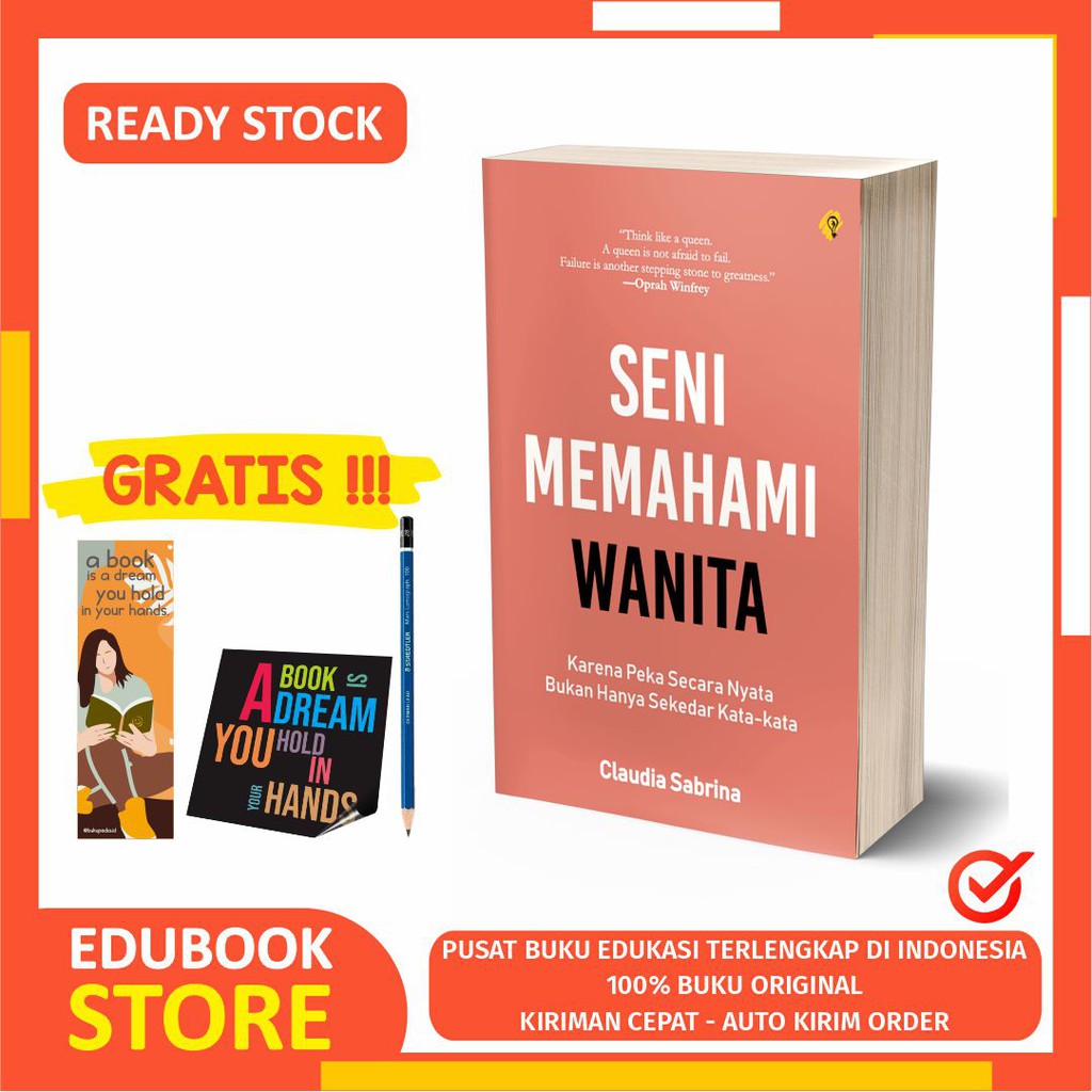 

SENI MEMAHAMI WANITA - BRIGHT PUBLISHER - (BONUS BOOKMARK, STIKER)