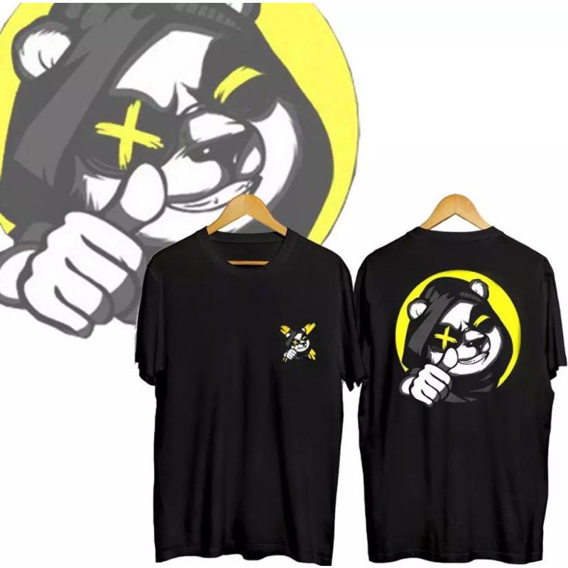 KAOS PRIA/KAOS PANDA JEMPOL/KAOS PANDA/KAOS DISTRO