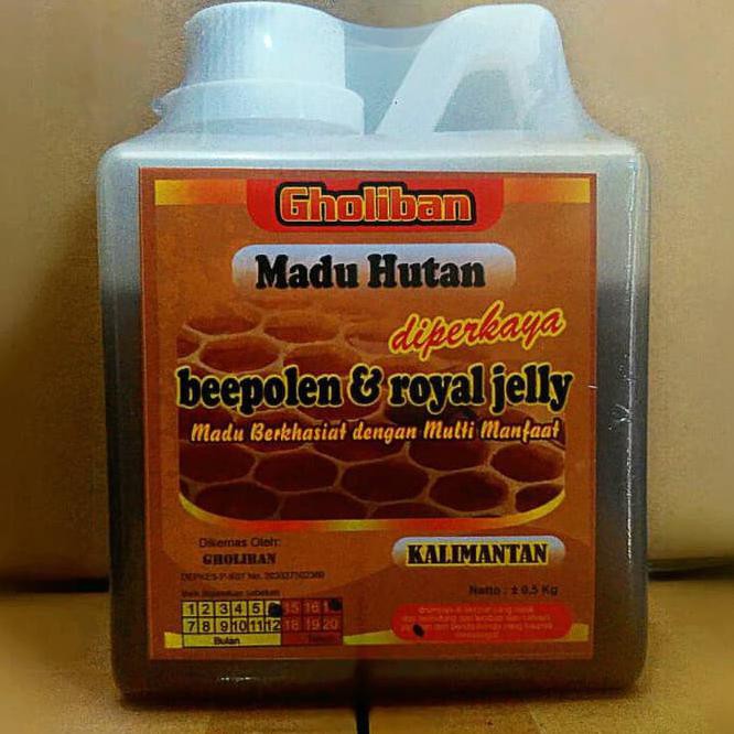 

Madu Hutan Kalimantan Gholiban Isi 1/2 Kg 500 Gram 500Gr