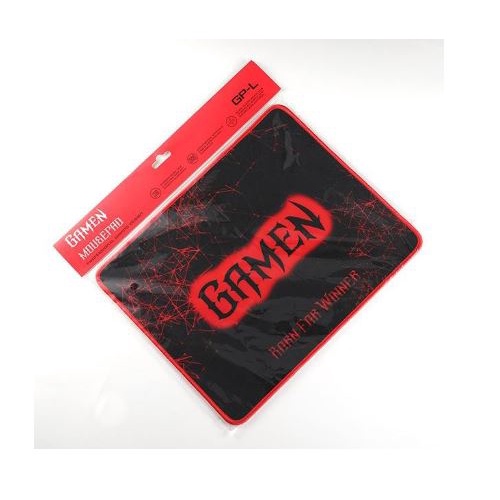 Mouse pad gaming gamen rubber surface 35x28 cm anti slip speed control type gp-l gpl black - alas Mousepad mat