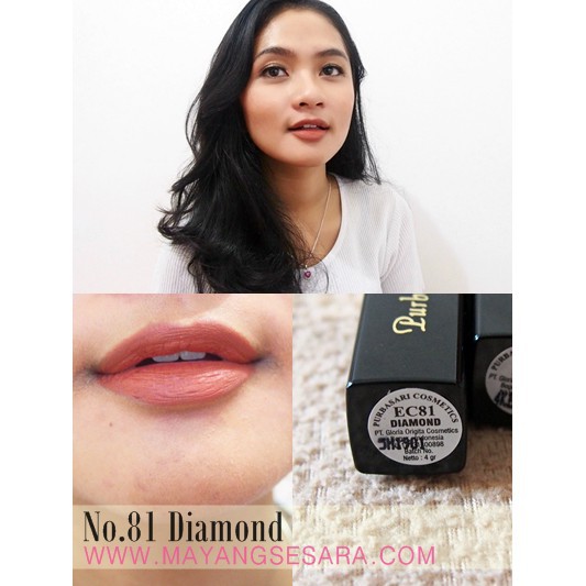 [Spesial Promo] Purbasari Matte Lipstick NO.81
