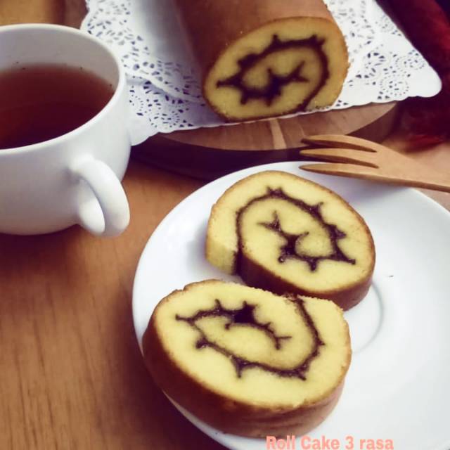 

Bolu gulung 3 rasa