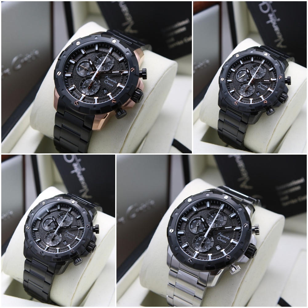 Jam Tangan Pria Alexandre Christie AC 6602 MC Original
