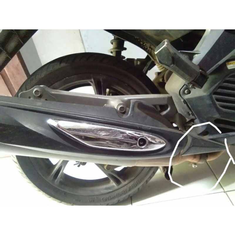 klem knalpot yamaha xeon